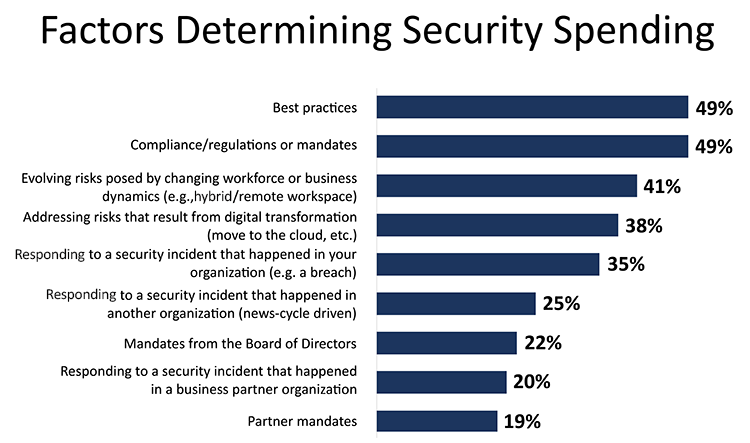 Factors Determining Security Spending