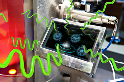 computer with wavelengths