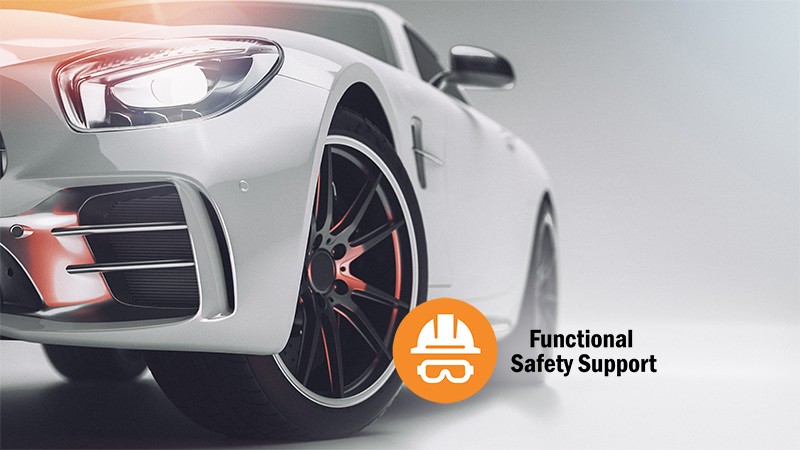 White sports car. 3d render. illstration.