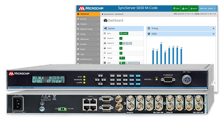 SyncServer S650 M-Code Time and Frequency Instrument