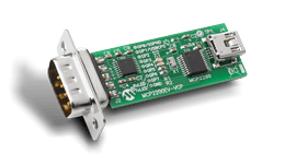 MCP2200 USB to RS232 Demo Board