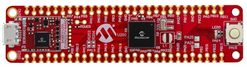 SAM E51 Curiosity Nano Evaluation Kit